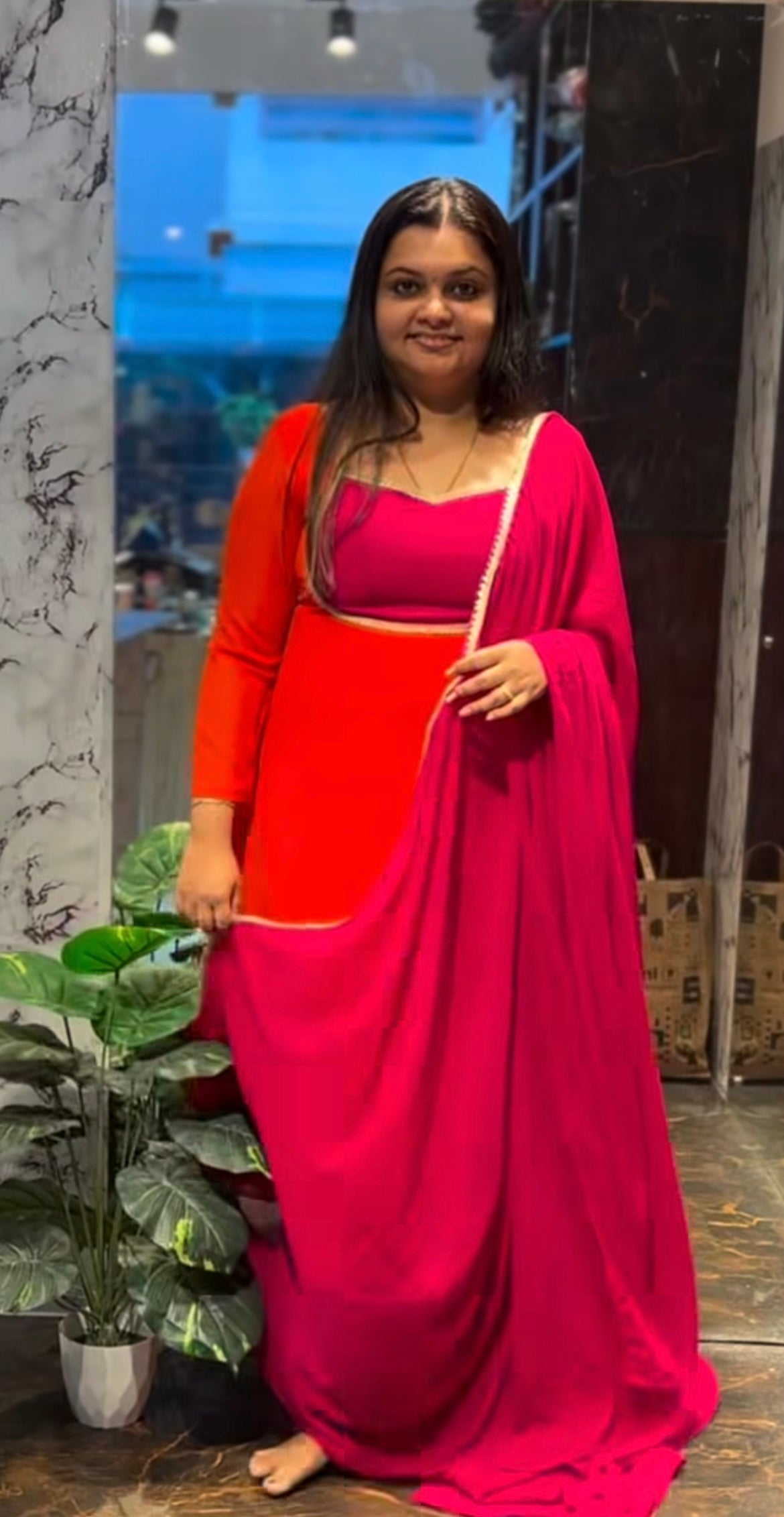 Budget Buy Orange kurti